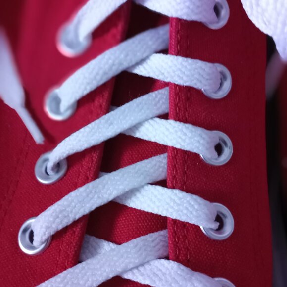 'CONVERSE ALL STAR' Chuck Taylor Red/White Size 13 EUC - Picture 2 of 15